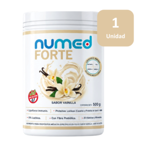 Numed FORTE. Sabor Vainilla. 1 Unid
